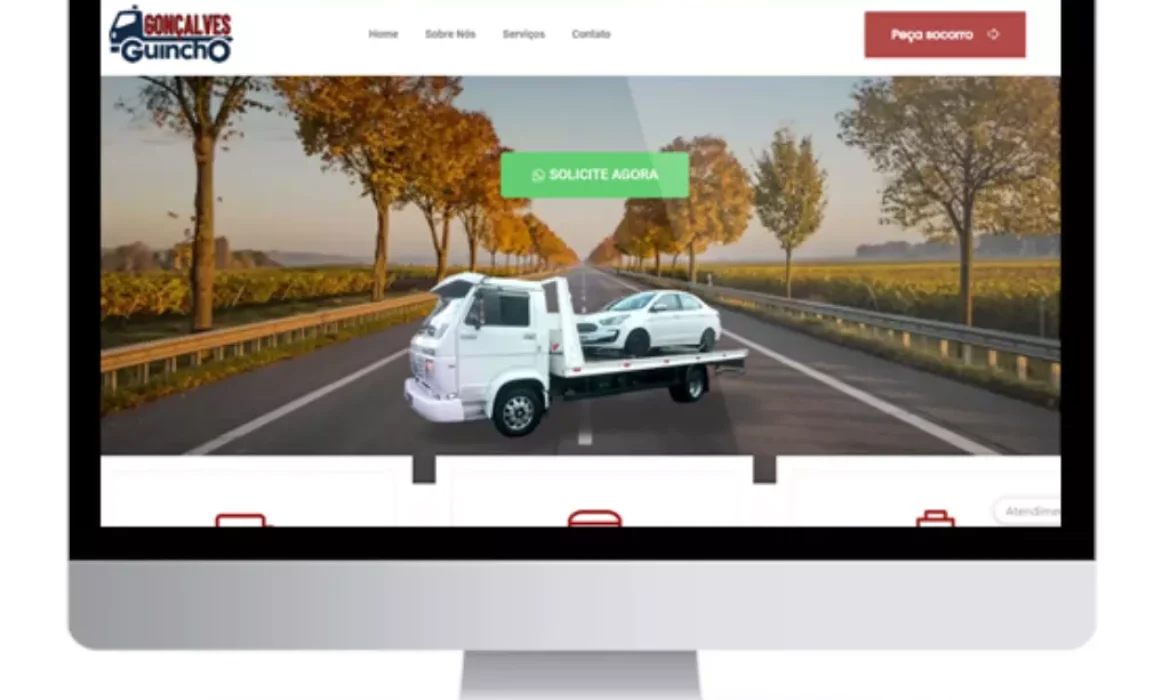 Site criado Para Guincho Gonçalves