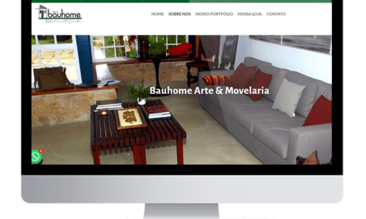 Site criado Para Atelier Bauhome