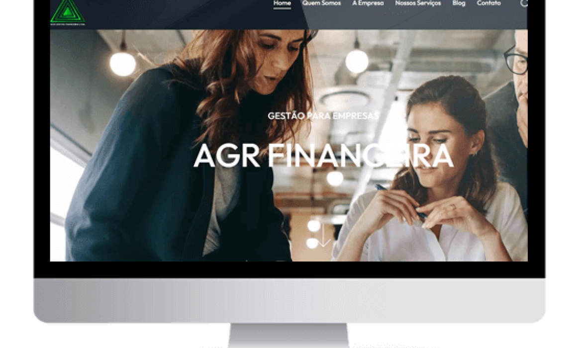 Site criado Para AGR Financeira