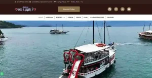 Site criado Para Escuna Paz e Amor