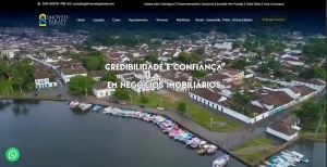 Site criado para Imobiliária imoveisparaty.net