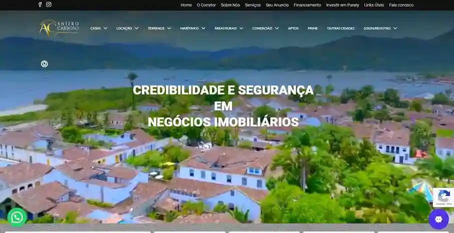 Site Imobiliária Anteroimoveis.com.br