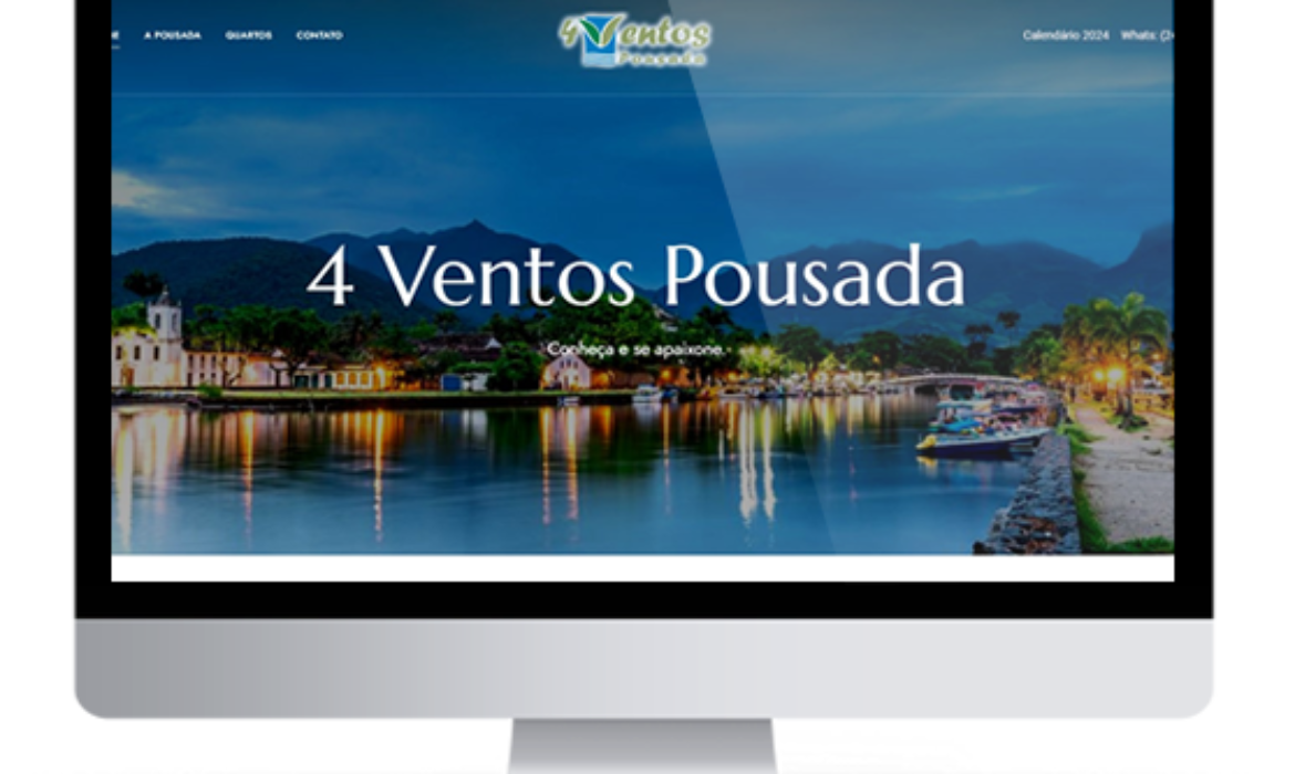 Site Pousada criado por Imasterweb Soluções Digitais