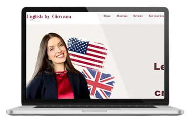 english by giovana Landing Page criada para English By Giovana. Página de alta conversão projetada para gerar acessos ao curso online.