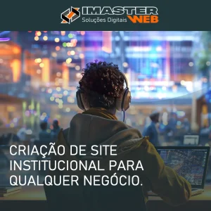 Criação de site institucional - Imasterweb Soluções Digitais Criação de Site profissional na plataforma wordpress, responsivo com otimização SEO para busca orgânica em Araucária no Paraná.