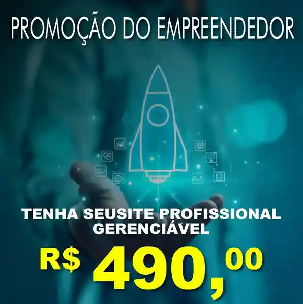 Aproveite a promoção Dia do Empreendedor e contrate um site profissional, loja virtual ou Landing Page por 490 reais em Curitiba.