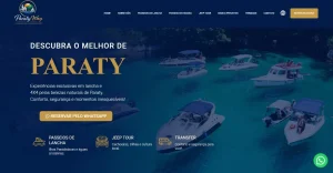 Paraty Way site de turismo criado pelo estúdio Imasterweb Soluções Digitais na plataforma wordpress com otimização SEO.